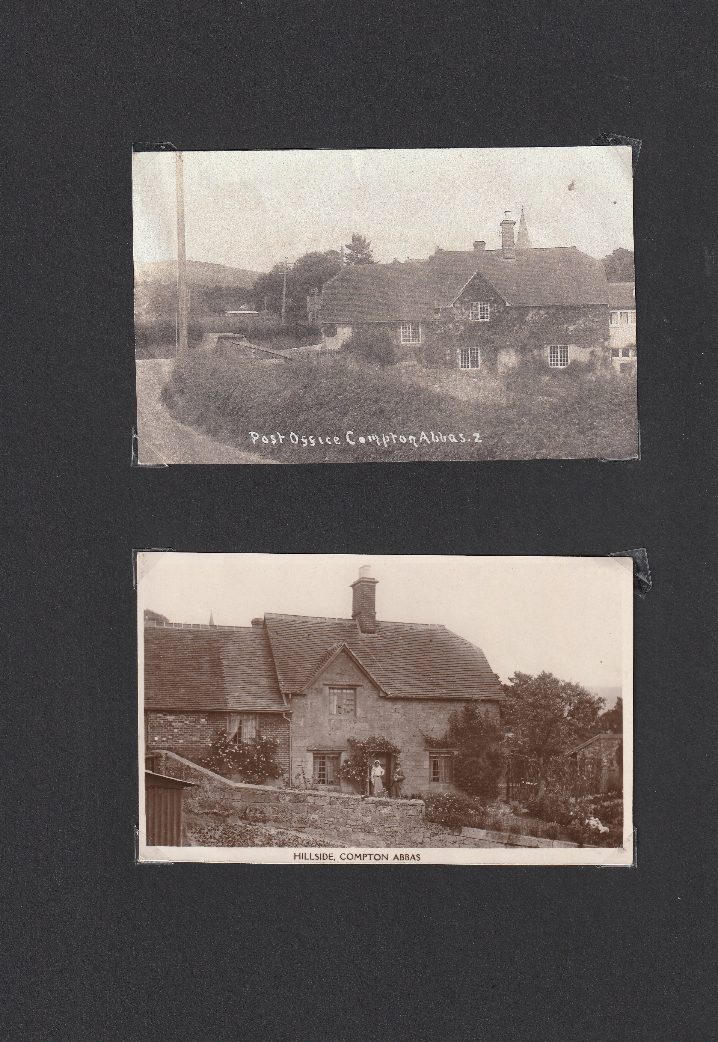 post office and hillside